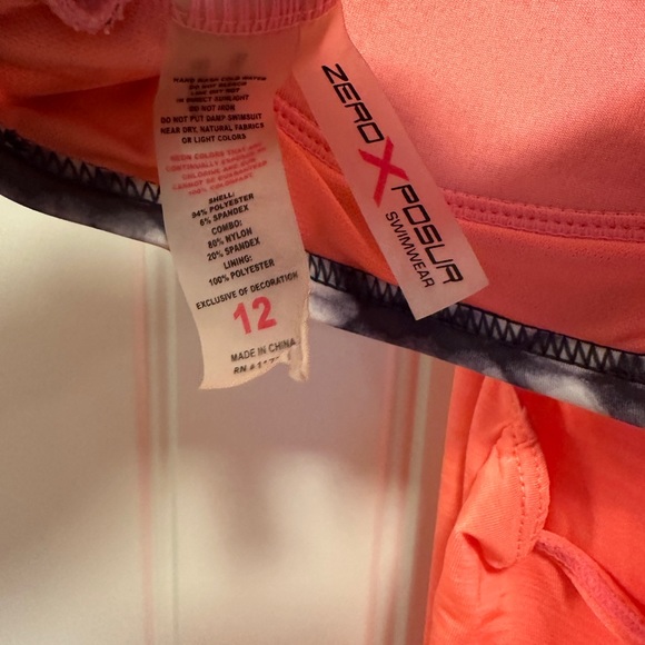 ZeroXposur Tankini Bathing Suit Top Large - Picture 5 of 5